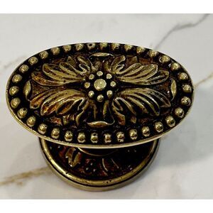 Antique Brass Gold Finish PE Guerin Door Hardware Handle,Rosette, Mounting Screw